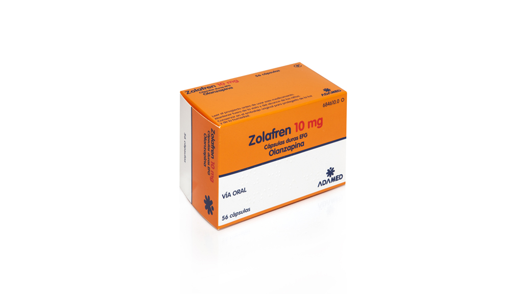 ZOLAFREN EFG 10 mg 56 CAPSULAS