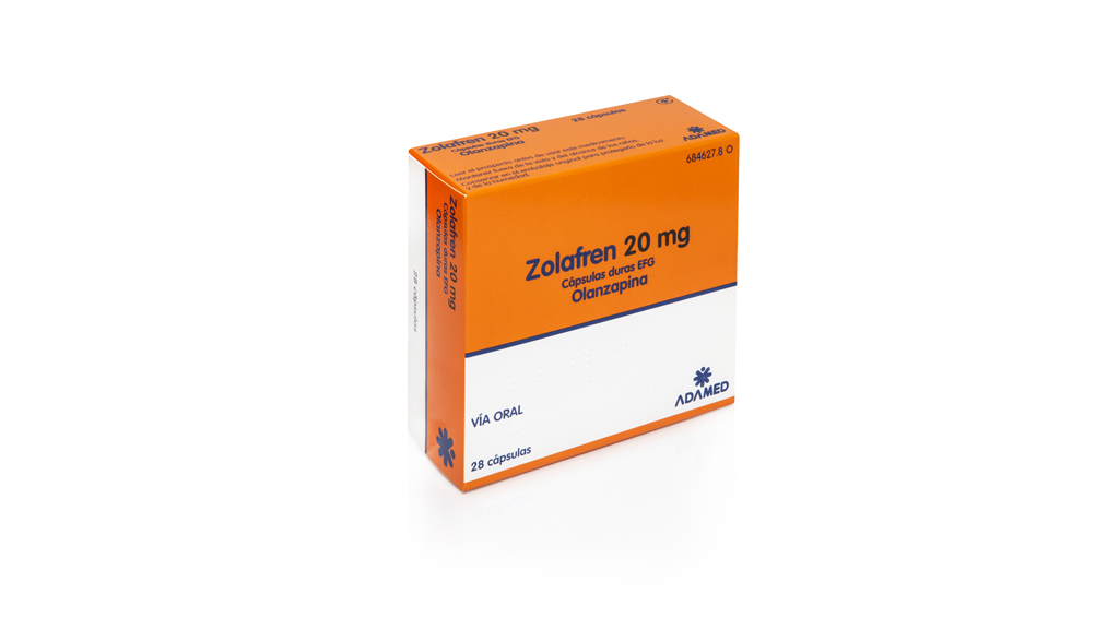 ZOLAFREN EFG 20 mg 28 CAPSULAS