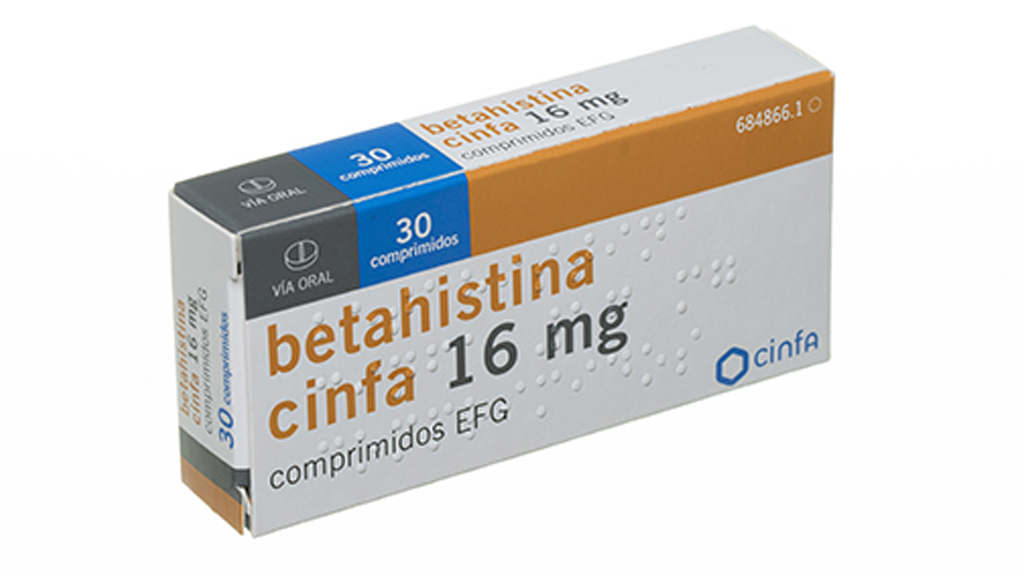 BETAHISTINA CINFA EFG 16 mg 30 COMPRIMIDOS