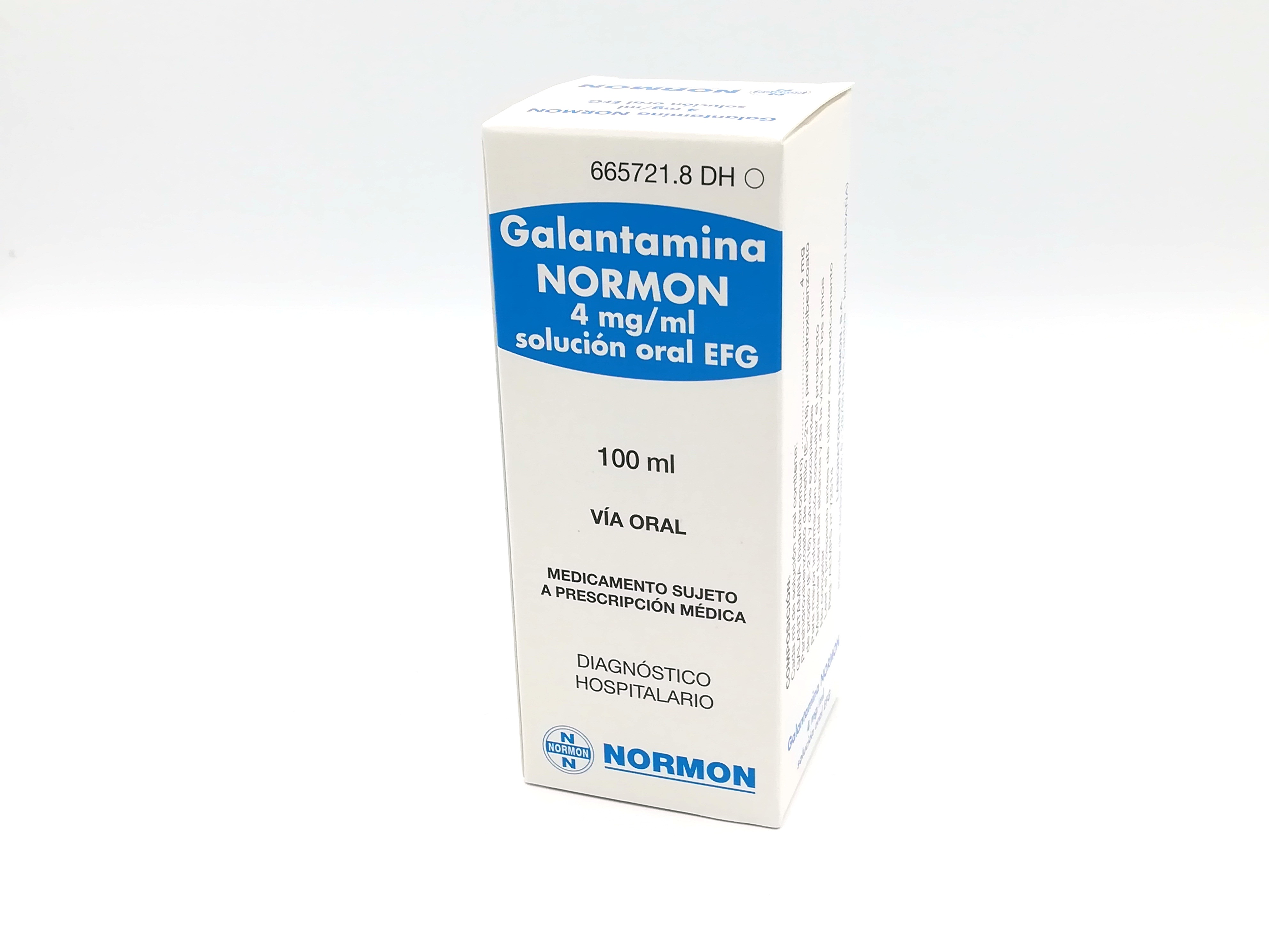 GALANTAMINA NORMON EFG 4 mg/ml SOLUCION ORAL 1 FRASCO 100 ml