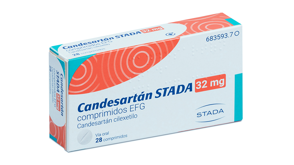 CANDESARTAN STADA EFG 32 mg 28 COMPRIMIDOS