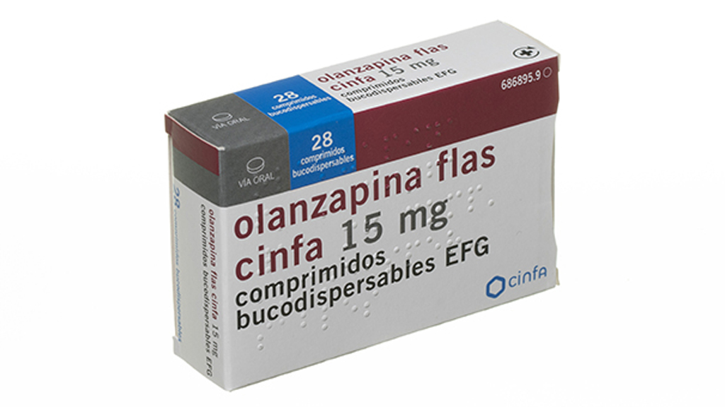 OLANZAPINA FLAS CINFA EFG 15 mg 28 COMPRIMIDOS BUCODISPERSABLES