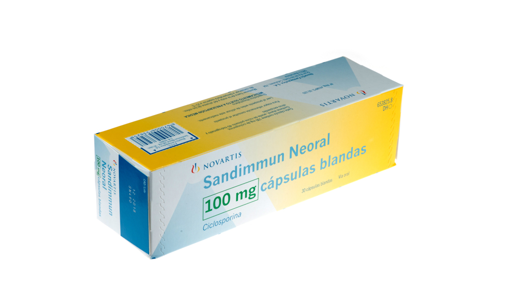 SANDIMMUN NEORAL 100 mg 30 CAPSULAS BLANDAS