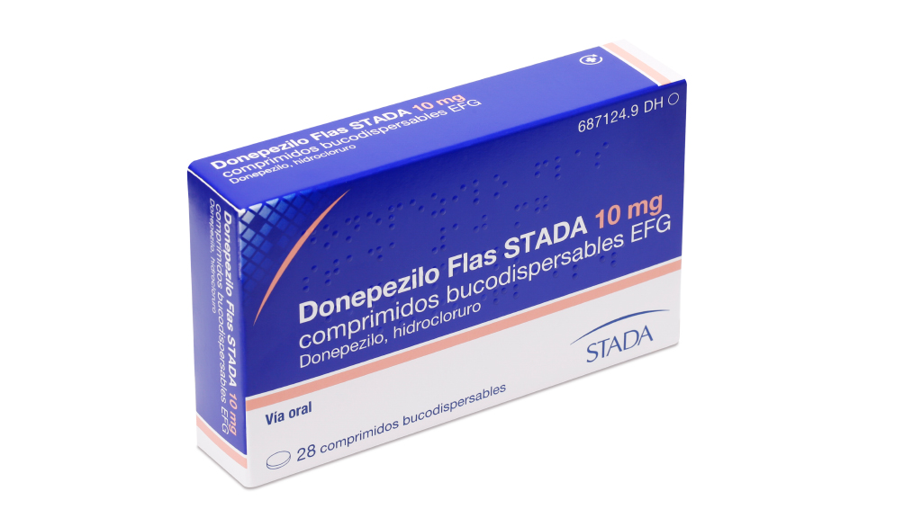 DONEPEZILO FLAS STADA EFG 10 mg 28 COMPRIMIDOS BUCODISPERSABLES BLISTER Al/Al