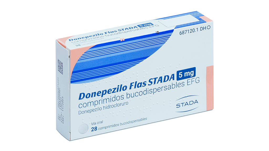 DONEPEZILO FLAS STADA EFG 5 mg 28 COMPRIMIDOS BUCODISPERSABLES BLISTER PVC/ACLAR/Al
