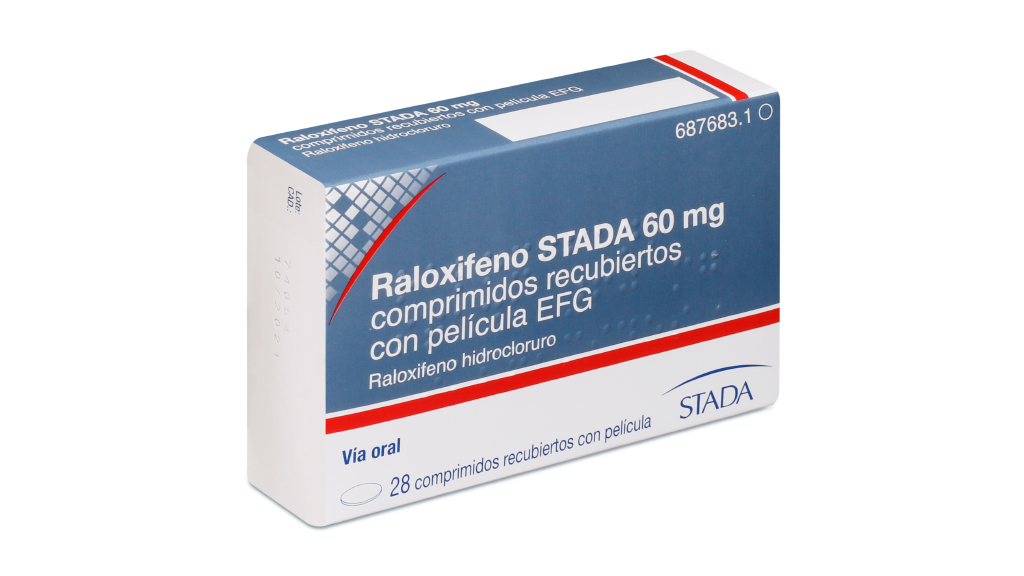RALOXIFENO STADA EFG 60 mg 28 COMPRIMIDOS RECUBIERTOS
