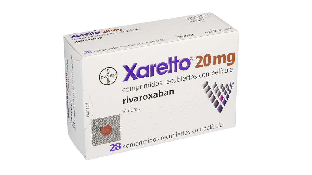 XARELTO 20 mg 28 COMPRIMIDOS RECUBIERTOS