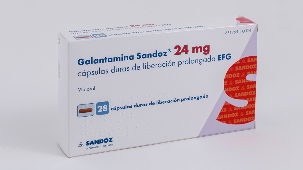 GALANTAMINA SANDOZ EFG 24 mg 28 CAPSULAS LIBERACION PROLONGADA