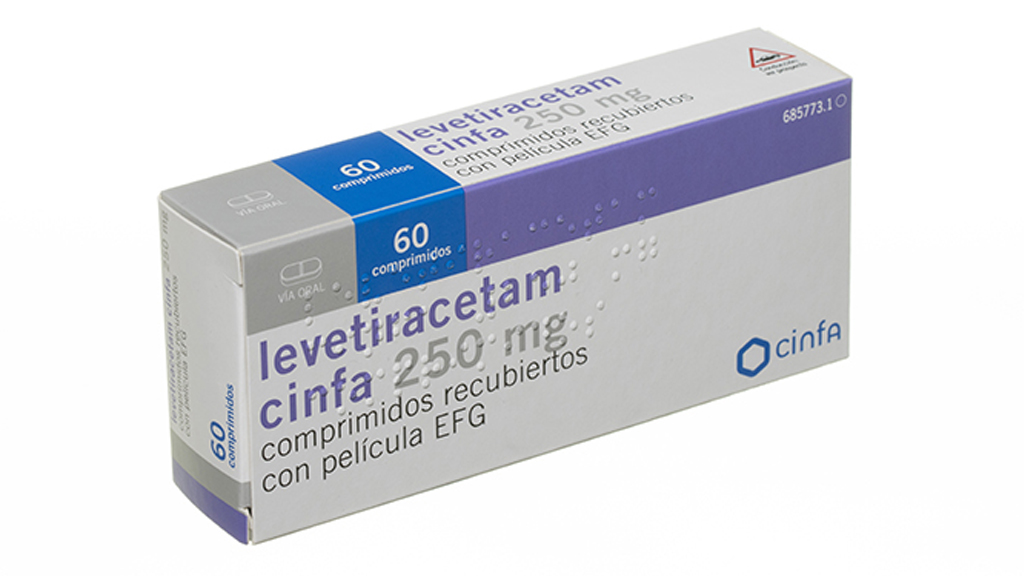 LEVETIRACETAM CINFA EFG 250 mg 500 COMPRIMIDOS RECUBIERTOS