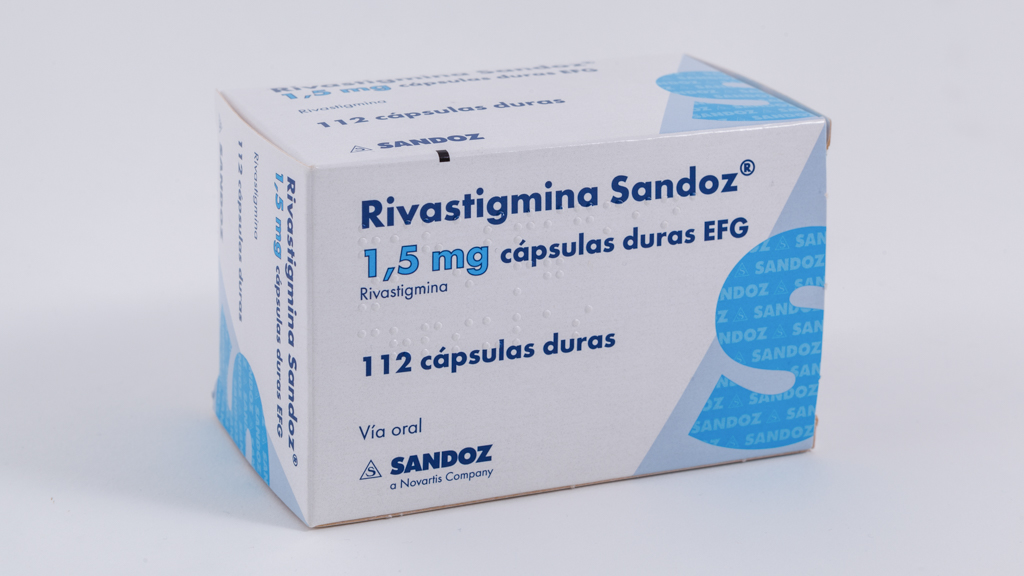 RIVASTIGMINA SANDOZ EFG 1,5 mg 112 CAPSULAS