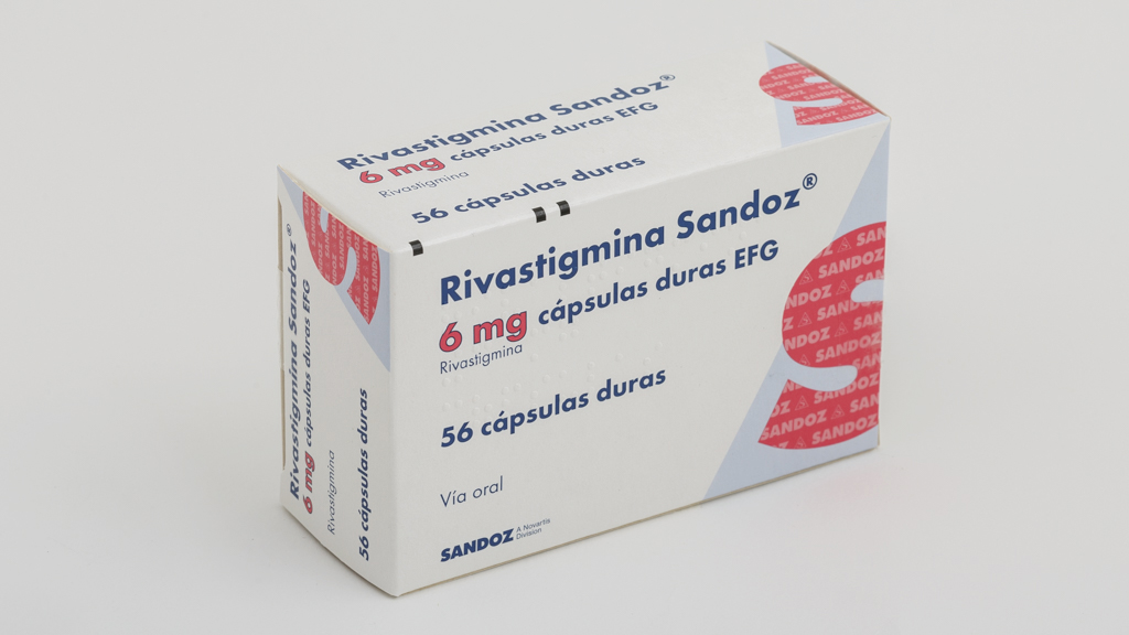 RIVASTIGMINA SANDOZ EFG 6 mg 56 CAPSULAS