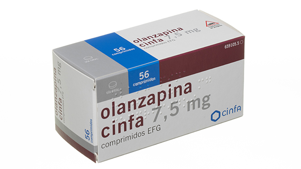 OLANZAPINA CINFA EFG 7,5 mg 56 COMPRIMIDOS