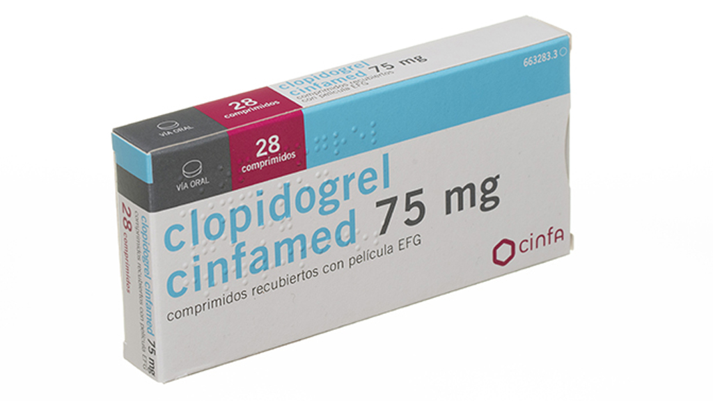 CLOPIDOGREL CINFAMED EFG 75 mg 50 COMPRIMIDOS RECUBIERTOS