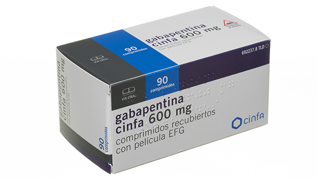 GABAPENTINA CINFA EFG 600 mg 90 COMPRIMIDOS RECUBIERTOS