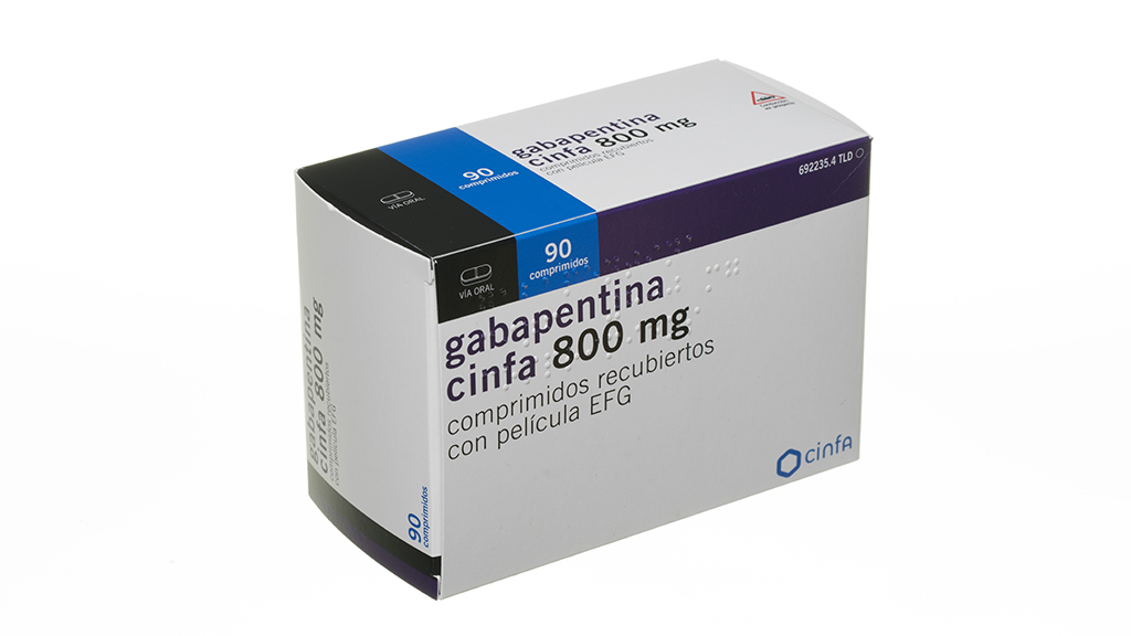 GABAPENTINA CINFA EFG 800 mg 90 COMPRIMIDOS RECUBIERTOS