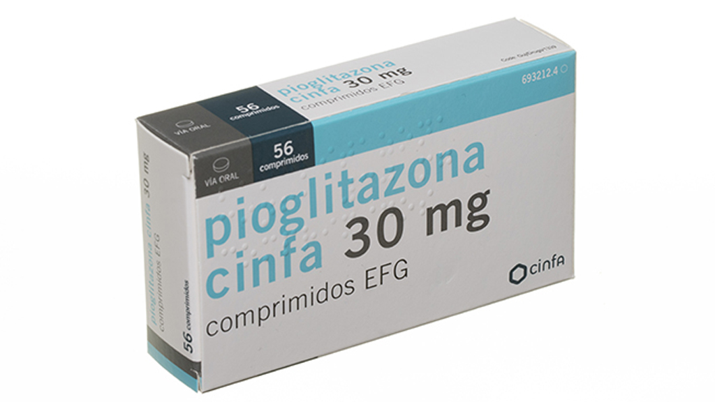 PIOGLITAZONA CINFA EFG 30 mg 196 COMPRIMIDOS