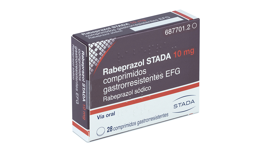 RABEPRAZOL STADA EFG 10 mg 28 COMPRIMIDOS GASTRORRESISTENTES