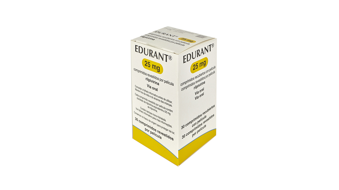 EDURANT 25 mg 30 COMPRIMIDOS RECUBIERTOS