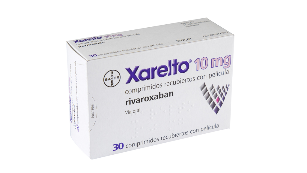 XARELTO 10 mg 30 COMPRIMIDOS RECUBIERTOS