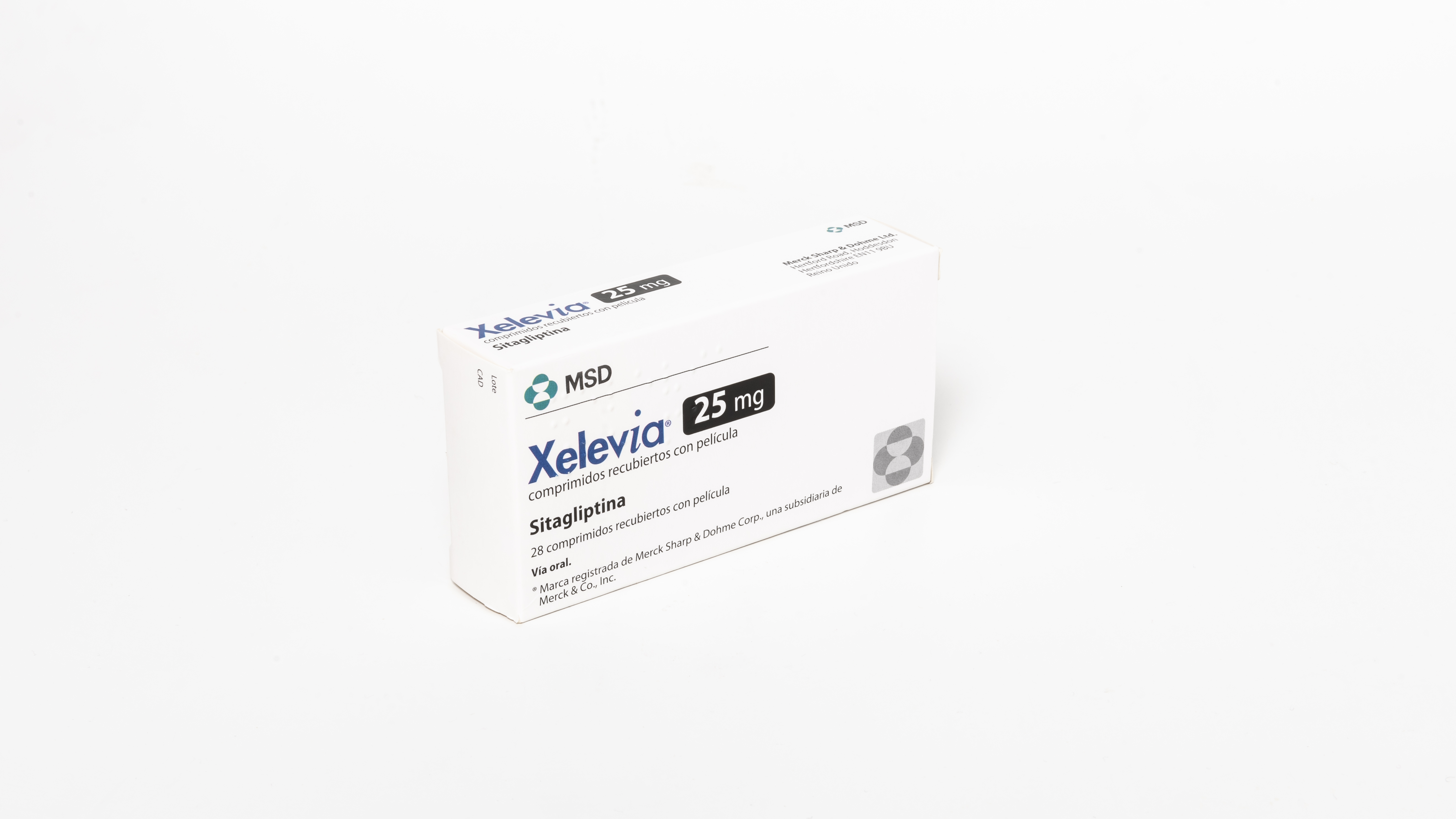 XELEVIA 25 mg 28 COMPRIMIDOS RECUBIERTOS