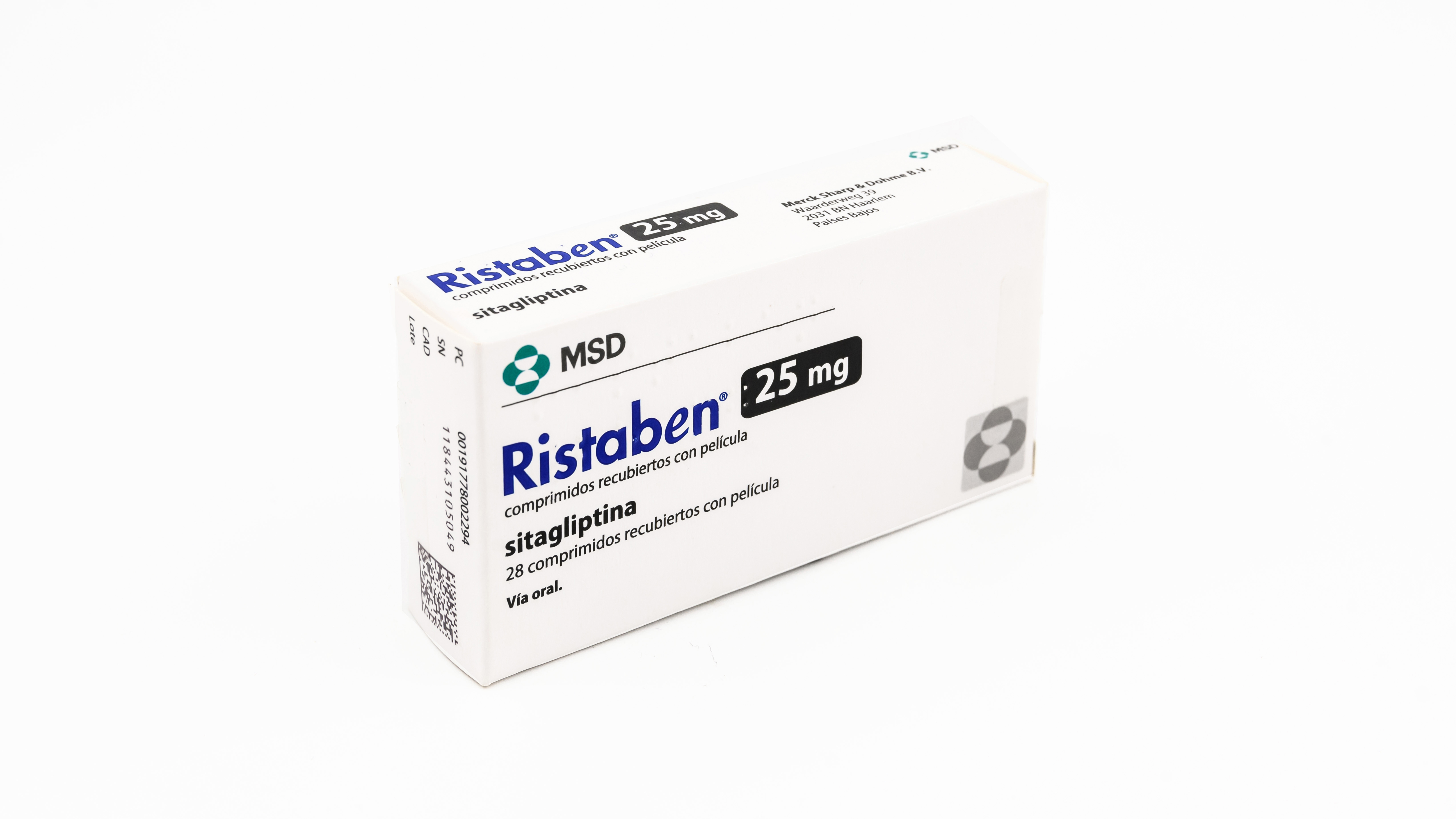 RISTABEN 25 mg 28 COMPRIMIDOS RECUBIERTOS