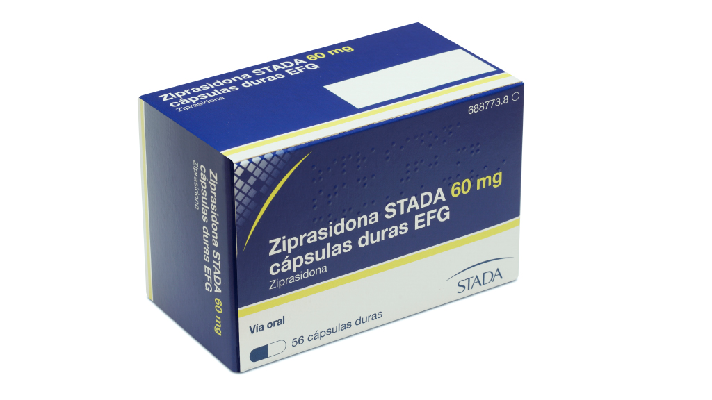 ZIPRASIDONA STADA EFG 60 mg 56 CAPSULAS