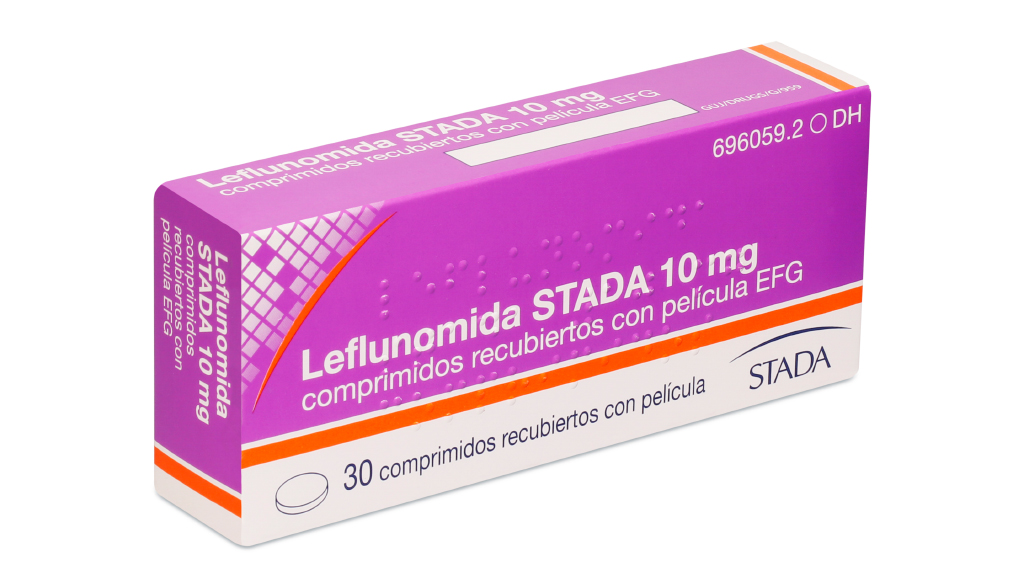 LEFLUNOMIDA STADA EFG 10 mg 30 COMPRIMIDOS RECUBIERTOS