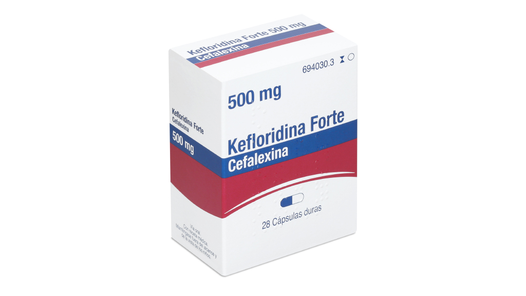 KEFLORIDINA FORTE 500 mg 500 CAPSULAS