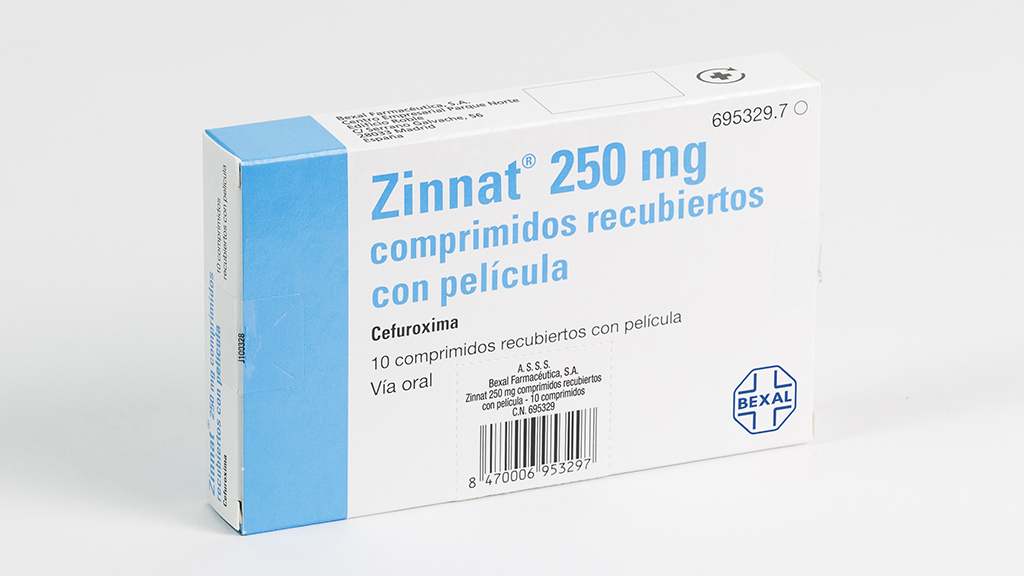 ZINNAT 250 mg 20 COMPRIMIDOS RECUBIERTOS