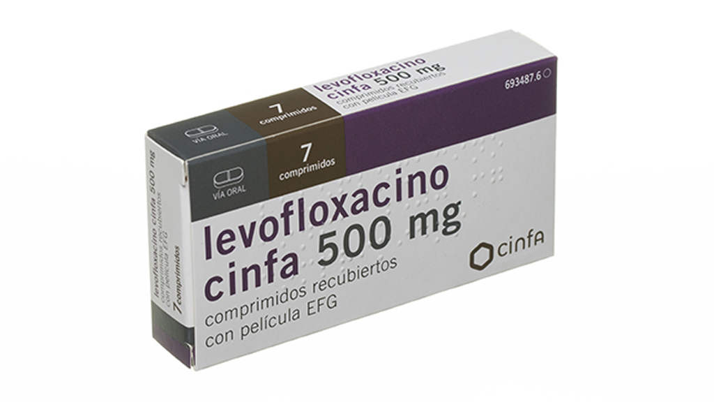 LEVOFLOXACINO CINFA EFG 500 mg 7 COMPRIMIDOS RECUBIERTOS