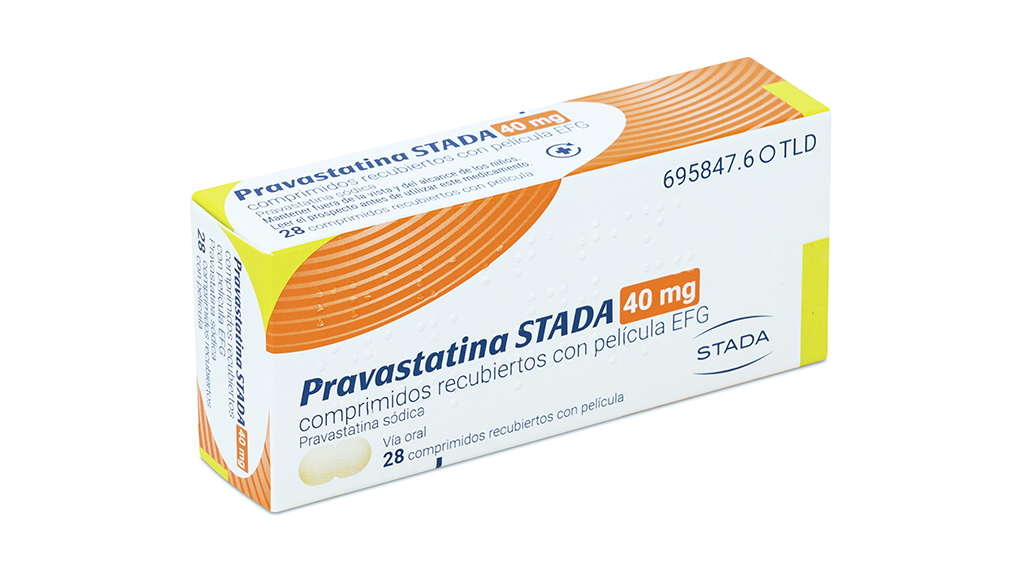 PRAVASTATINA STADA EFG 40 mg 28 COMPRIMIDOS RECUBIERTOS BLISTER PVC/PCTFE/Al