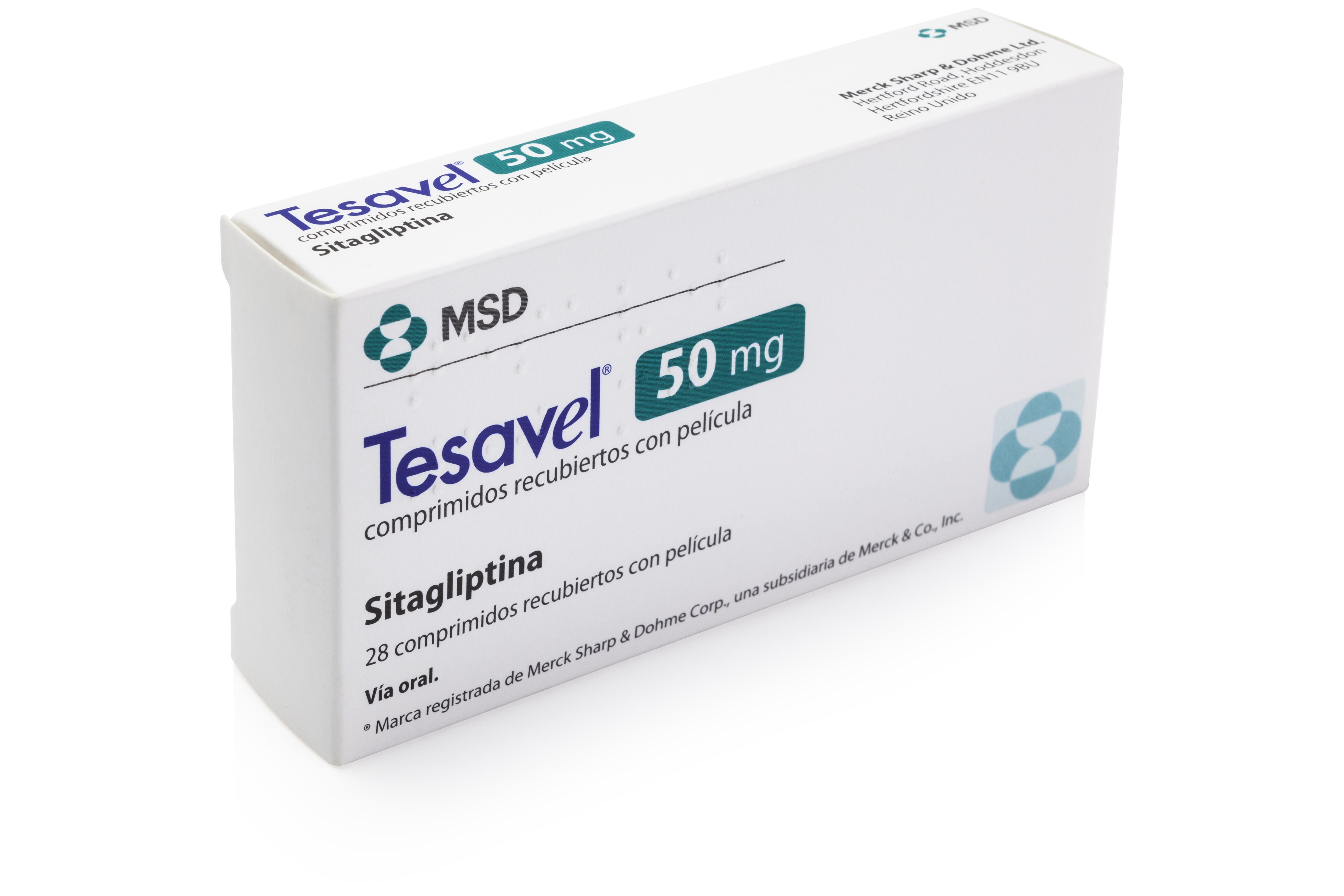 TESAVEL 50 mg 28 COMPRIMIDOS RECUBIERTOS