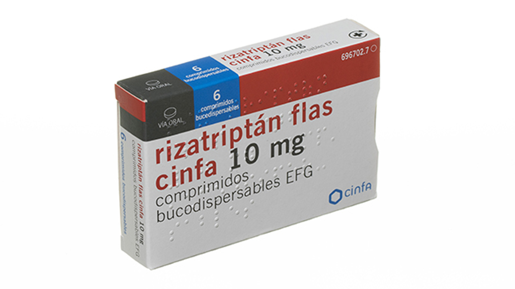 RIZATRIPTAN FLAS CINFA EFG 10 mg 6 COMPRIMIDOS BUCODISPERSABLES
