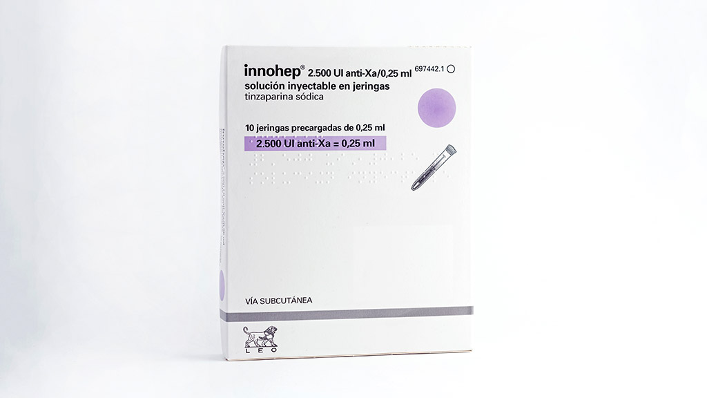 INNOHEP 2500 UI ANTI-Xa/0,25 ml 2 JERINGAS PRECARGADAS SOLUCION INYECTABLE 0,25 ml
