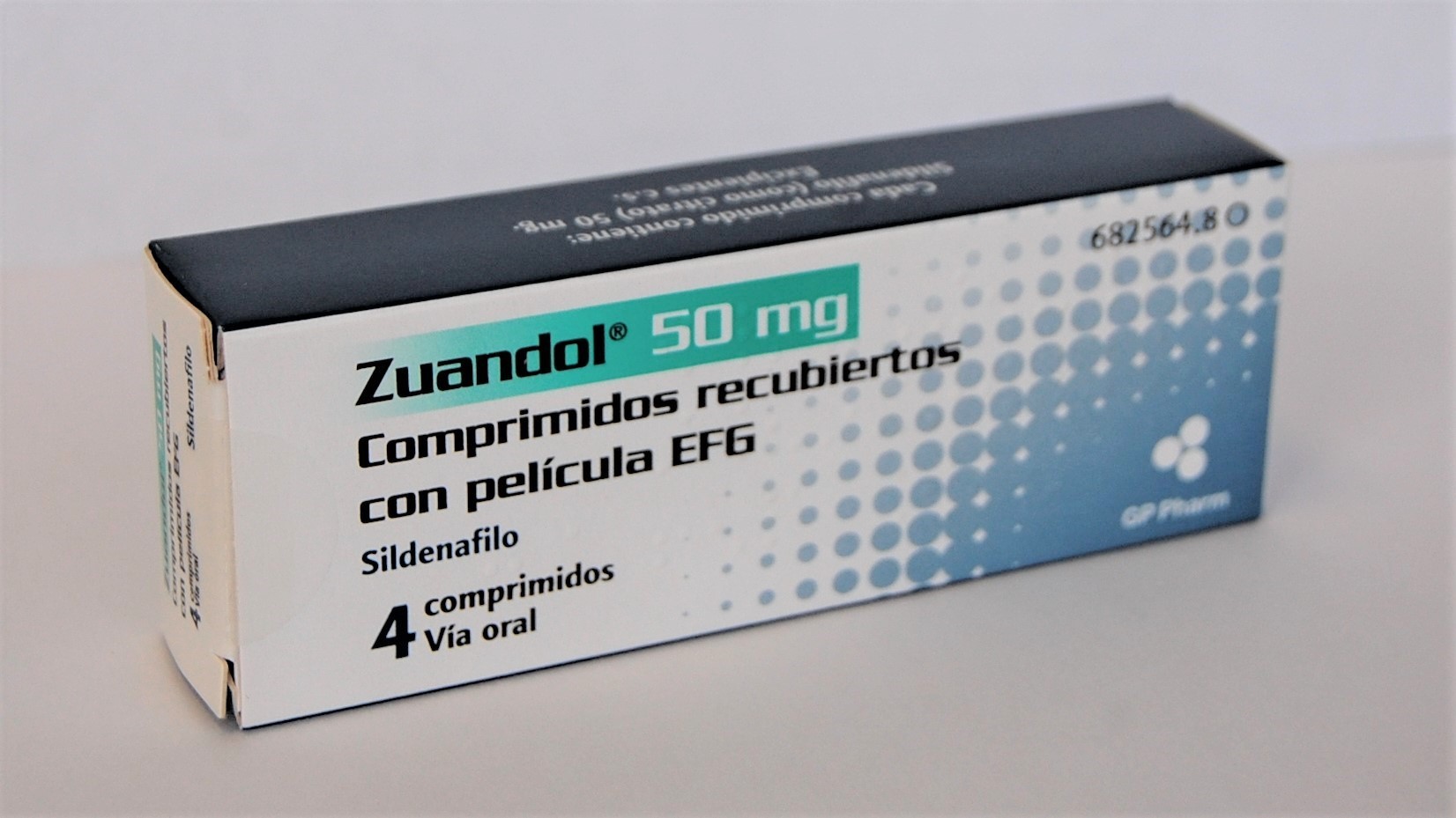 ZUANDOL EFG 50 mg 4 COMPRIMIDOS RECUBIERTOS