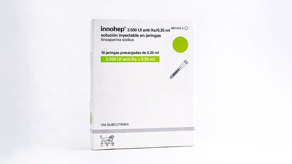 INNOHEP 3500 UI ANTI-Xa/0,35 ml 2 JERINGAS PRECARGADAS SOLUCION INYECTABLE 0,35 ml