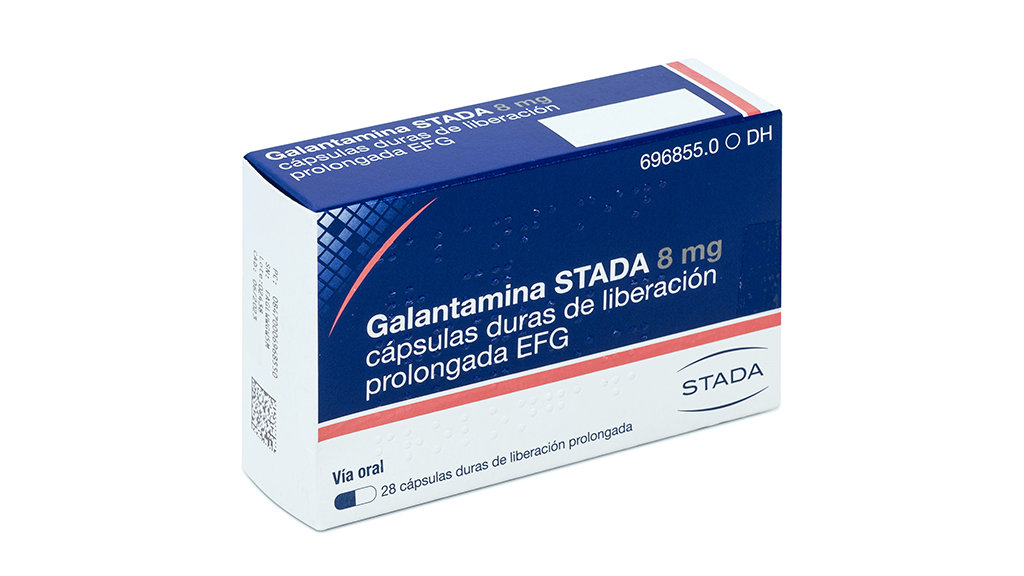 GALANTAMINA STADA EFG 8 mg 28 CAPSULAS LIBERACION PROLONGADA