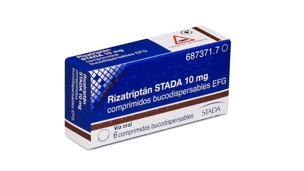 RIZATRIPTAN STADA EFG 10 mg 2 COMPRIMIDOS BUCODISPERSABLES