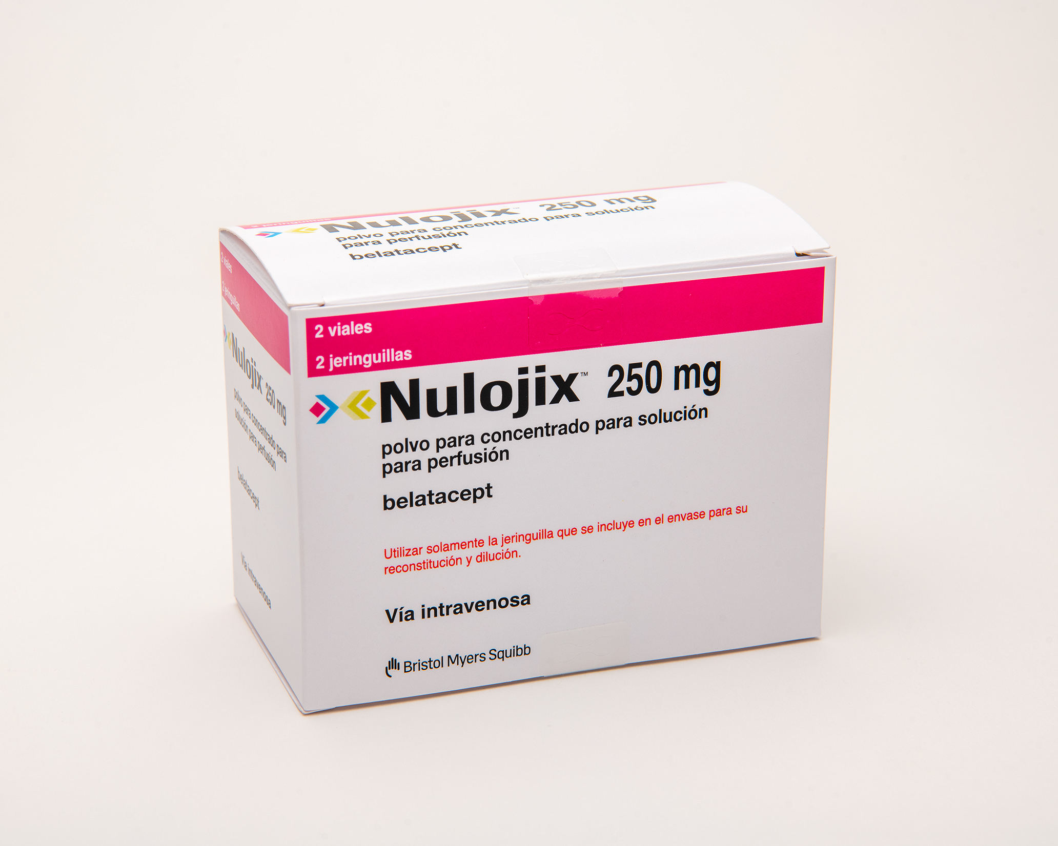 NULOJIX 250 mg 2 VIALES POLVO PARA CONCENTRADO PARA SOLUCION PARA PERFUSION