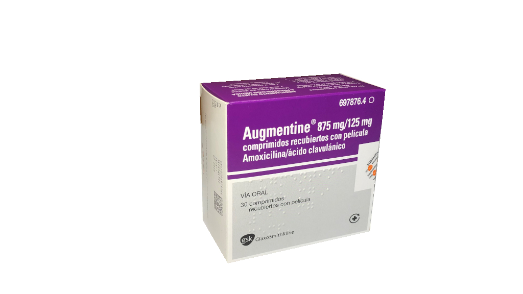 AUGMENTINE 875 Mg/125 Mg POLVO PARA SUSPENSION ORAL EN, 44% OFF