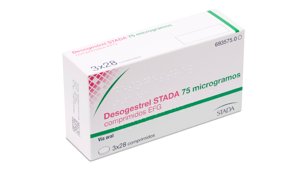 DESOGESTREL STADA EFG 75 microgramos 3 x 28 COMPRIMIDOS