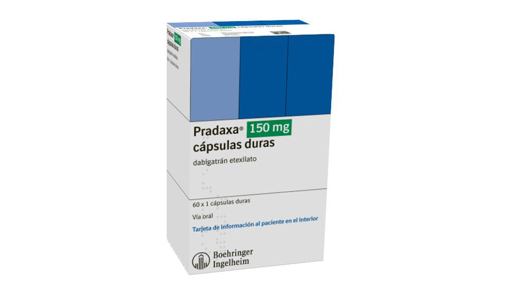 PRADAXA 150 mg 60 CAPSULAS