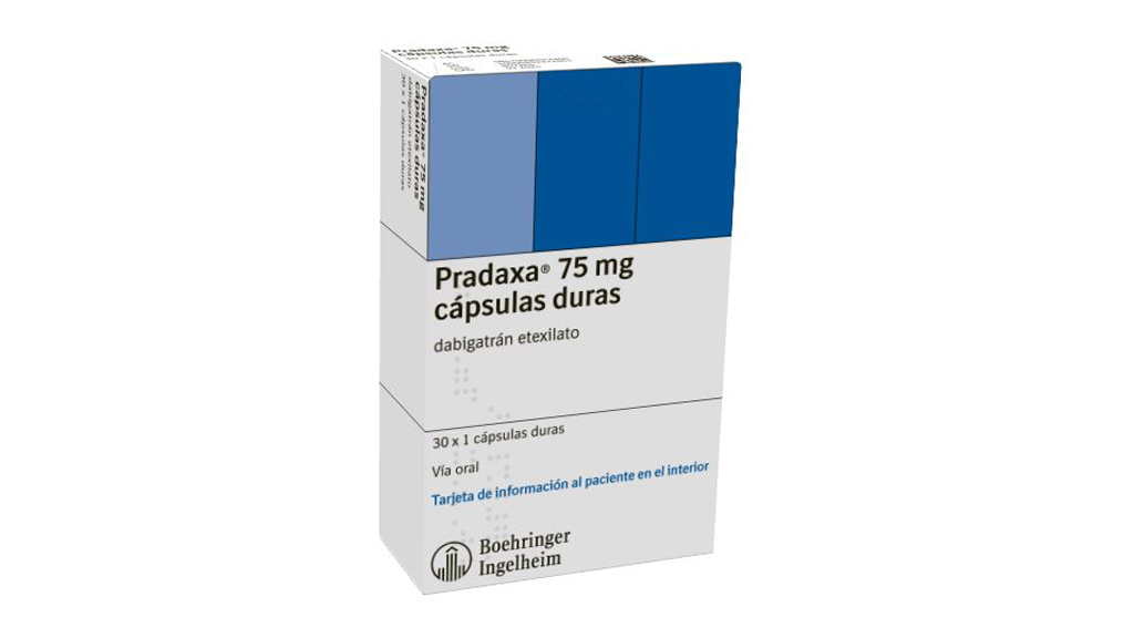 PRADAXA 75 mg 30 CAPSULAS