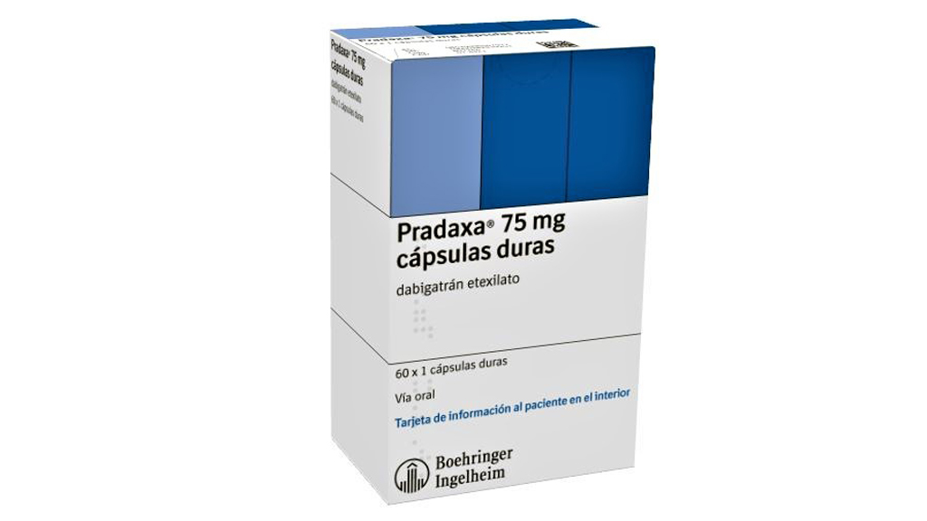 PRADAXA 75 mg 60 CAPSULAS