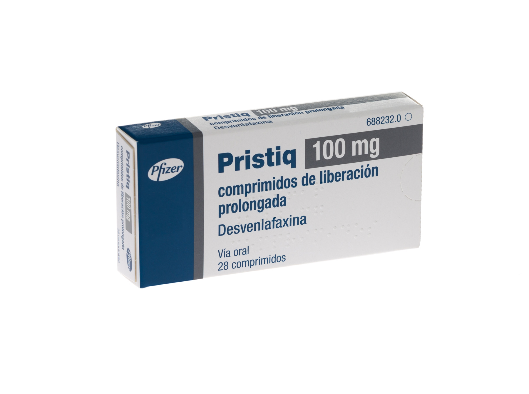 PRISTIQ 100 mg 28 COMPRIMIDOS LIBERACION PROLONGADA
