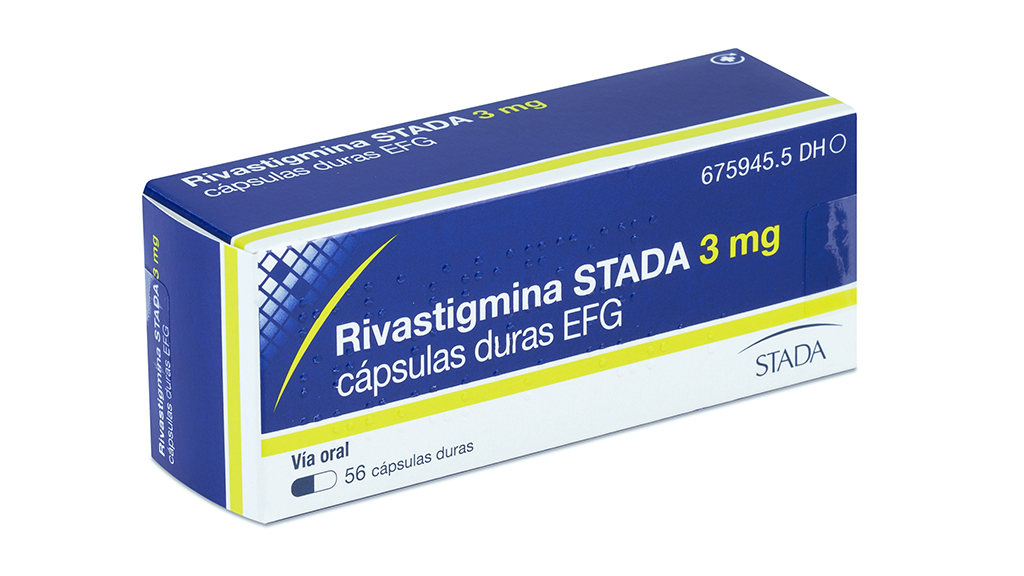 RIVASTIGMINA STADA EFG 3 mg 112 CAPSULAS BLISTER PVC/PVDC/Al