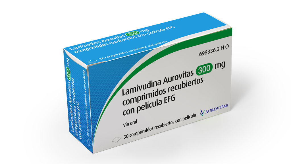 Lamivudina Aurovitas Efg 300 Mg 30 Comprimidos Recubiertos - Farmacéuticos