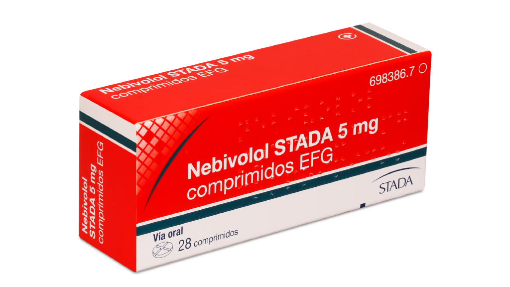 NEBIVOLOL STADA EFG 5 mg 28 COMPRIMIDOS