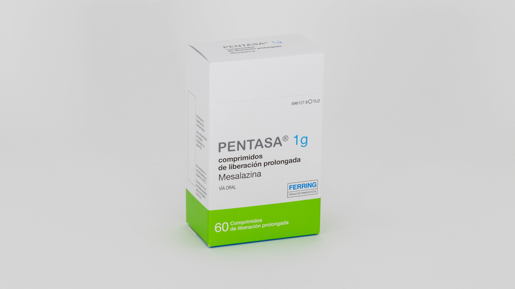 Pentasa 1 G 60 Comprimidos Liberacion Prolongada Farmacéuticos