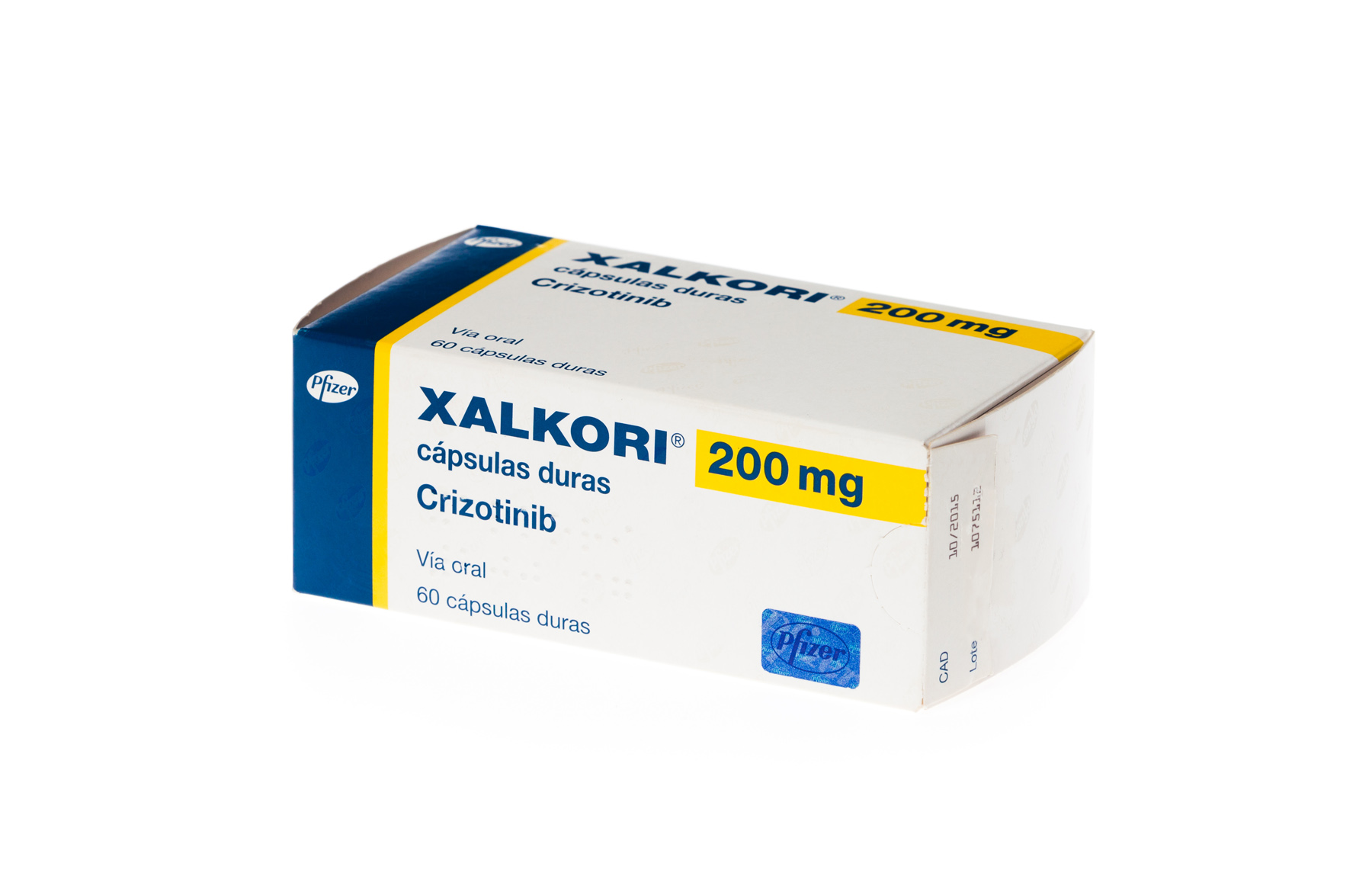 XALKORI 200 mg 60 CAPSULAS